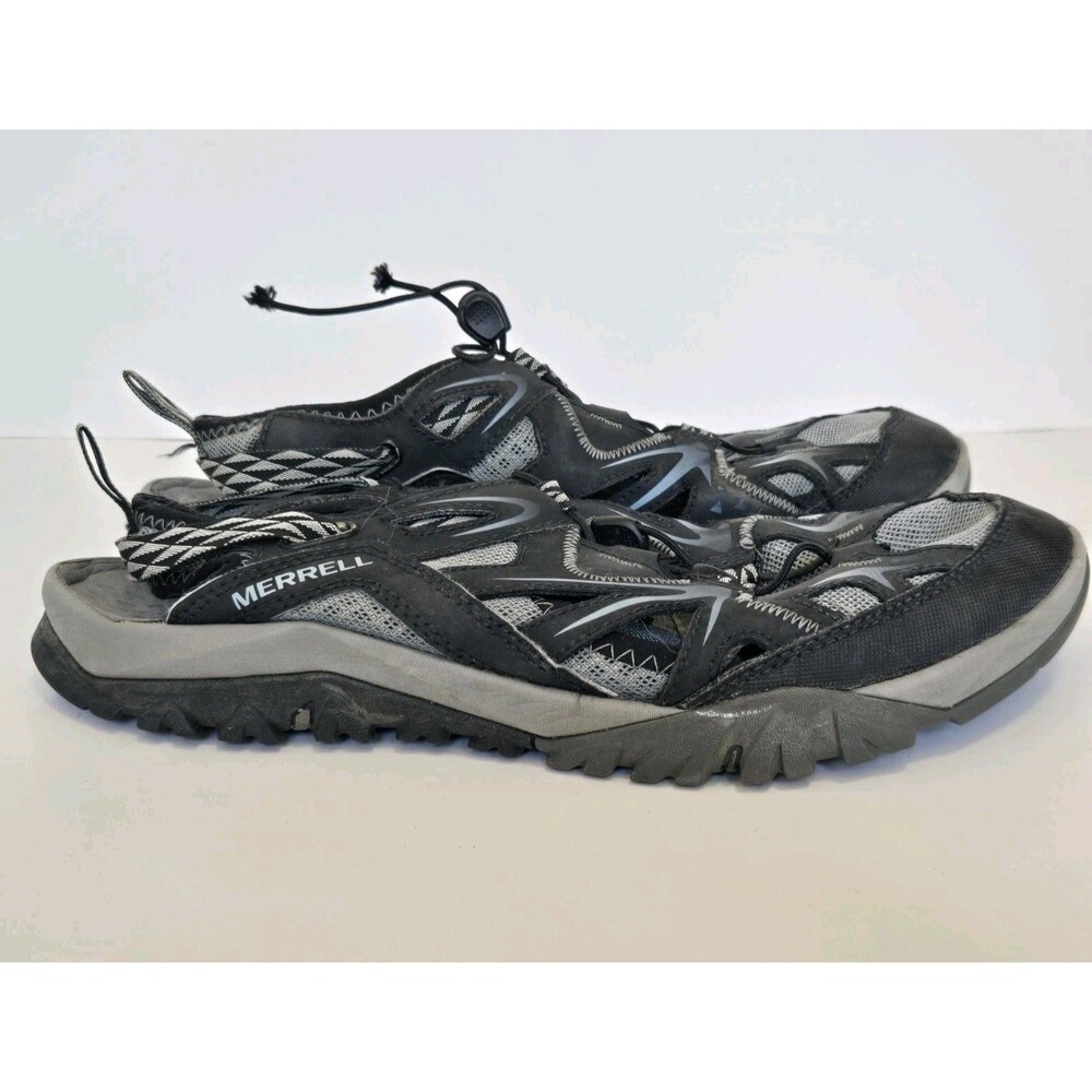 Merrell Shoes Womens 9.5 Capra Rapid Sieve Sport Black J35413 Mesh Slingback